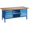 Compact workbench, 2000x700x845, 7016/7035